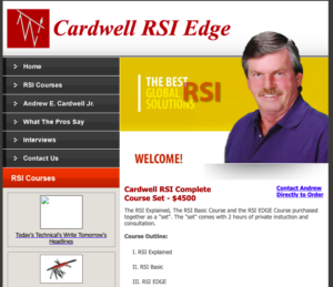 Shop 4 Andrew Cardwell RSI Course Complete-Premium