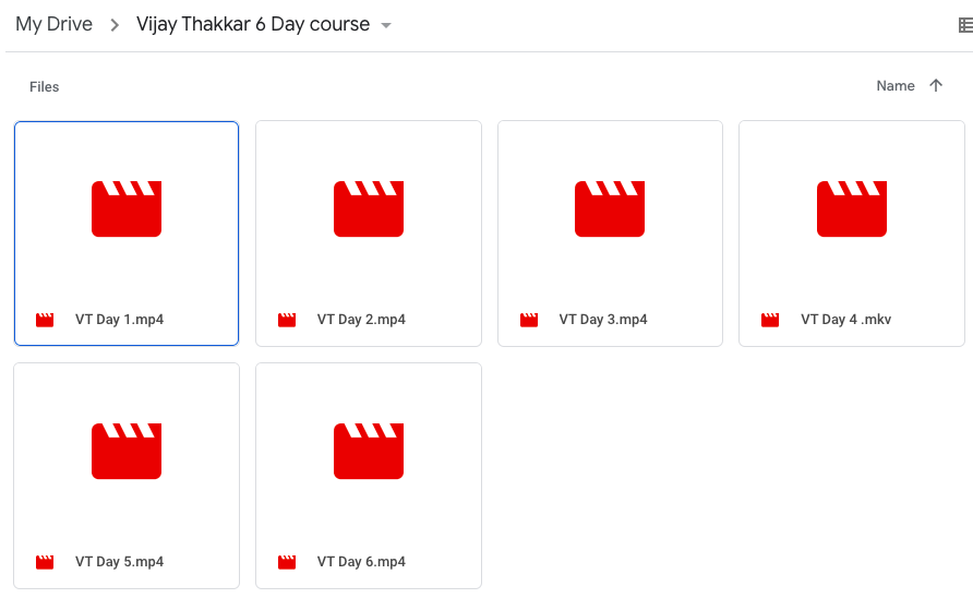 6-Days Online Workshop By Vijay Thakkar-Premium 5 6-Days Online Workshop By Vijay Thakkar-Premium - Image 5