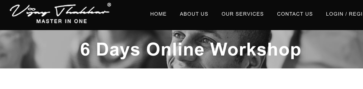 6-Days Online Workshop By Vijay Thakkar-Premium 4 6-Days Online Workshop By Vijay Thakkar-Premium - Image 4