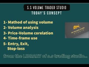 Shop 20 SS VOLUME TRADER STUDIO Course-Premium