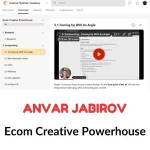 Anvar Jabirov – Ecom Creative Powerhouse