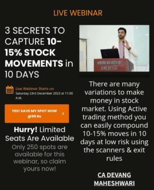 CA DEWANG MAHESWARI – EQUIALPHA – SWING TRADING WEBINAR