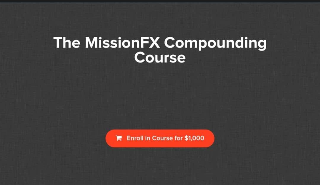 MissionFx Compounding Course by Nick Shawn 1 MissionFx Compounding Course by Nick Shawn