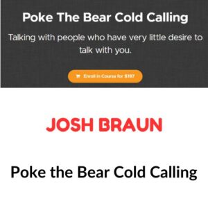 Josh Braun - Poke the Bear Cold Calling