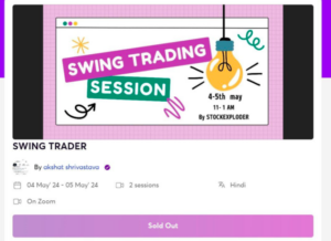 STOCK EXPLODER SWING TRADING SESSION May 2024