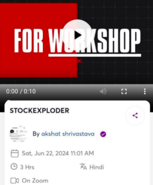 STOCK EXPLODER 22 June Workshop