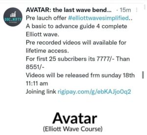 Avatar - Elliott Wave Course