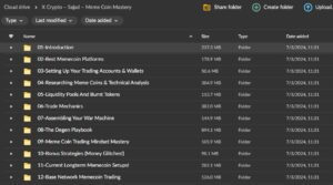 X Crypto – Sajad – Meme Coin Mastery 2024