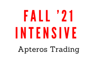 Apteros Trading fall ’21 intensive