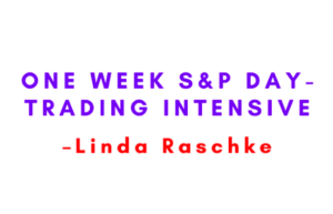 Linda Raschke – One Week S&P Workshop II