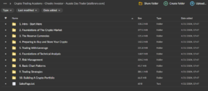 Crypto Trading Academy – Cheeky Investor – Aussie Day Trader