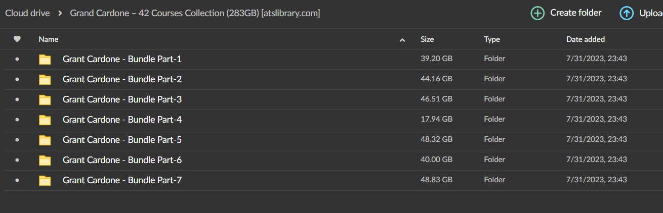 Grant Cardone – 42 Courses Collection (283GB) 6 Grant Cardone – 42 Courses Collection (283GB) - Image 6