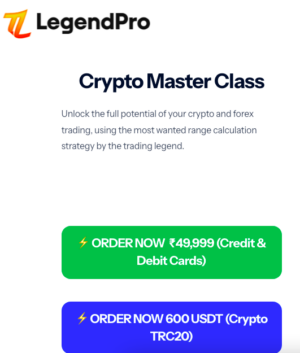 Trading legend Crypto Master Class Premium Course