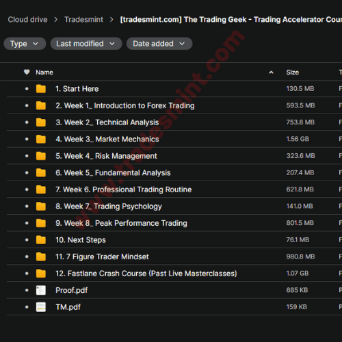 The Trading Geek - Trading Accelerator Course 2 The Trading Geek - Trading Accelerator Course - Image 2