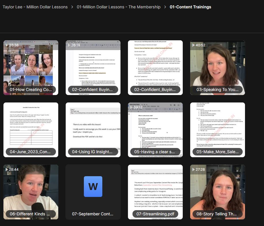 Taylor Lee – Million Dollar Lessons 4 Taylor Lee – Million Dollar Lessons - Image 4