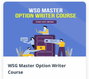 Wealth Saga - WSG Master Option Writer premium Course