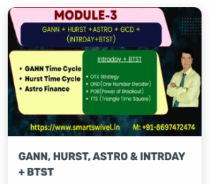 Smart Swivel GANN, HURST, ASTRO & INTRDAY + BTST