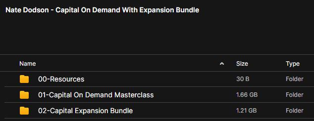Nate Dodson – Capital On Demand With Expansion Bundle 2 Nate Dodson – Capital On Demand With Expansion Bundle - Image 2