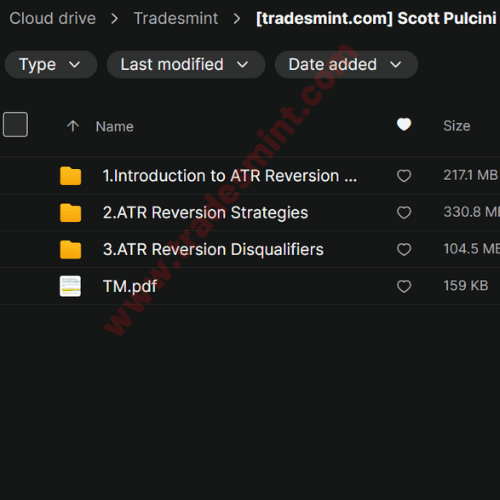 Scott Pulcini - ATR Reversion Course 2 Scott Pulcini - ATR Reversion Course - Image 2